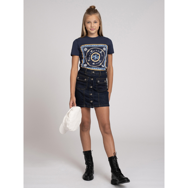 Nik&Nik Florijne Denim Skirt
