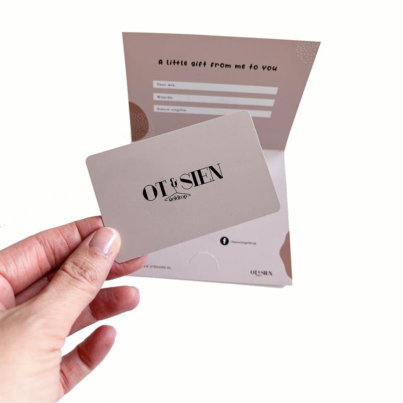 Ot en Sien Cadeaubon Ot en Sien
